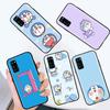 Black Case for Xiaomi Poco X6 X4 M5 M6 F5 F6 C65 C55 C50 C51 C40 Pro Redmi 14C A3X 13C 12C 11T 10A 9C Note 7 6 8A Plus W-56 Doraemon