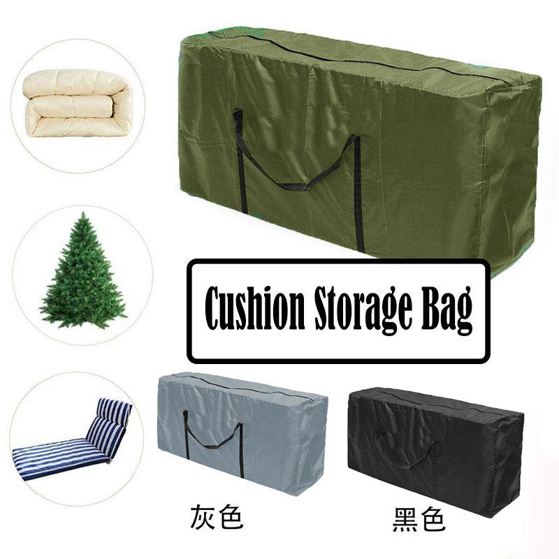 Lightweight Outdoor Cushion Waterproof Cover Large Capacity Waterproof Furniture Pouch