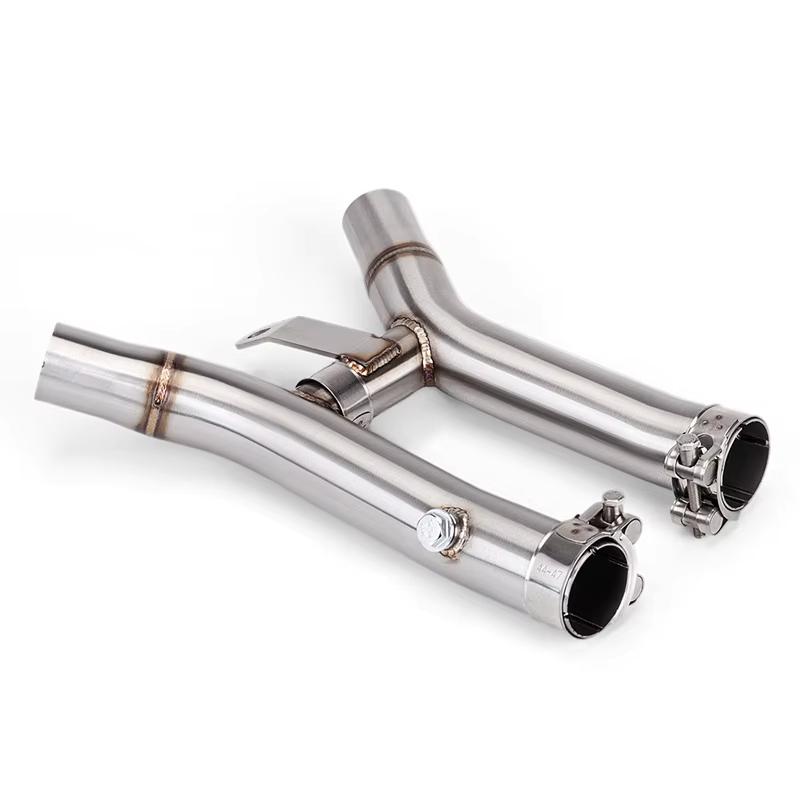 For SUZUKI Hayabusa GSX1300R GSXR1300 2008 - 2020 Motorcycle Exhaust Escape Modify Left Right Side Link Pipe Connect 51mm Muffer