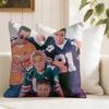 Music Band BBackstreet Boys Cushion Cover Eco Linen Pillow Case DoubleSided Print Breathable Durable Zipper Home Decor Gift