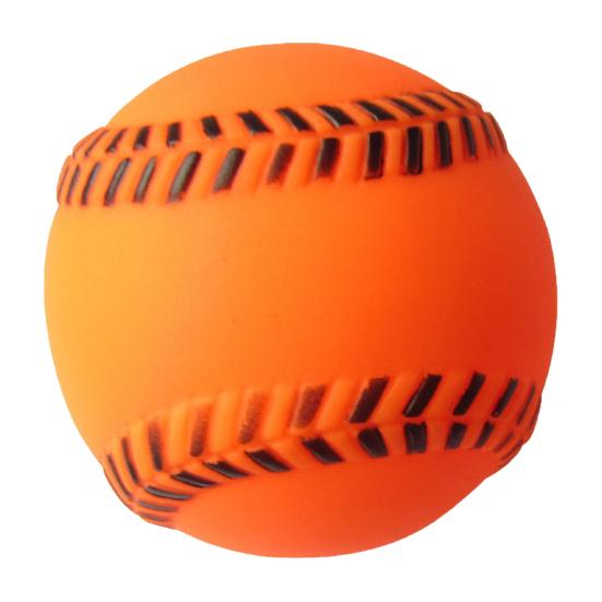 Vinyl Baseball Dog Chew Toy Bite Resistant Squeaky Ball Pet Interactive Toy Small Medium Large Dogs Teething Cleaning Toy