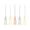 100Pcs Dental Endo Irrigation Needle Tip Double Hole End-Closed Side Hole Endo Syringe Root Canal Washing Needle Tip