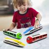 Miniature Pull Back Train Educational Train Model Toy Kids Gift Train Simulation Model  Collection