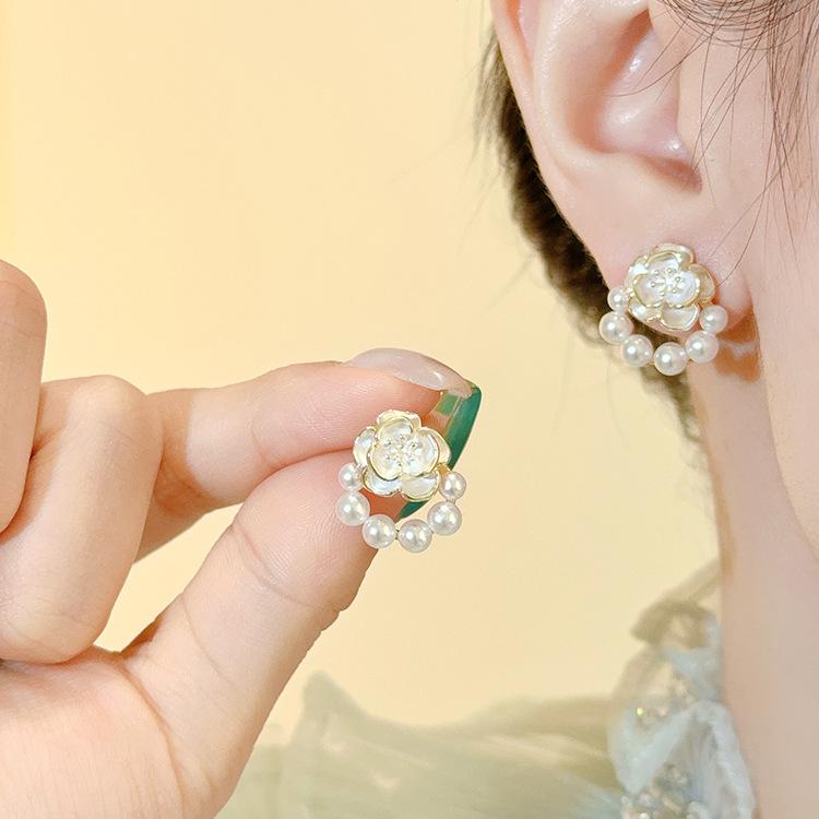 Корейский стиль, клипса для уха без прокола с длинной кисточкой, дизайн с жемчужной бабочкой для женщин - Высококачественная, Крутая мода.