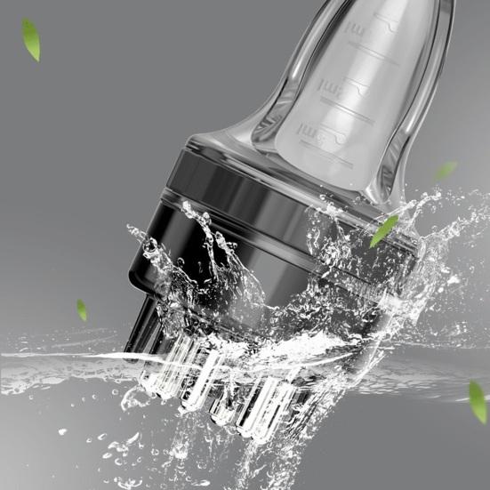 Портативный аппликатор для кожи головы, сыворотка для роста волос, питательное масло, мини-портативная жидкая массажная расческа для корней волос с масштабным дизайном, уход за волосами