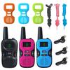 TRH Set of Compact Toy Super Easy LED Technical Approval or Rose Red Kids' Low-Power Walkie-Talkie 3, Transceivers, Rechargeable, Energy-Saving,