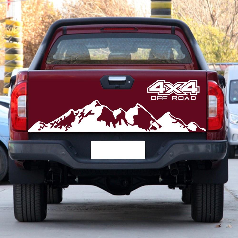 Car Sticker 4X4 Off Road Graphic Vinyl Decal For Ford Ranger Raptor Pickup Isuzu