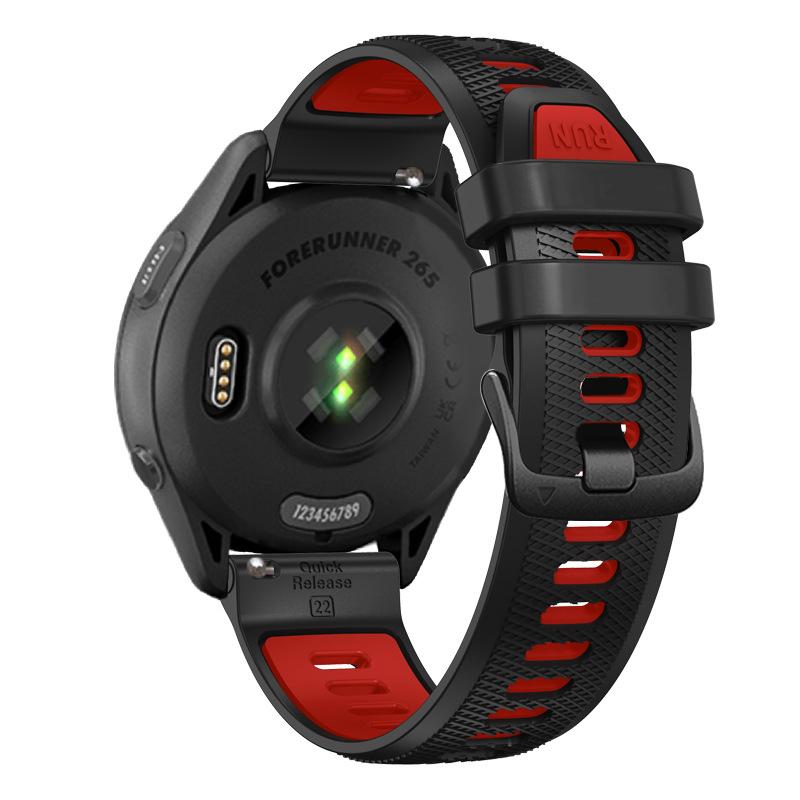 Ремешок 22 мм для Garmin Vivoactive4 Venu2 Forerunner255 265, музыкальный ремешок для умных часов, ремешок для часов Suunto Вертикальный 5 Peak/9 Peak Pro, аксессуары