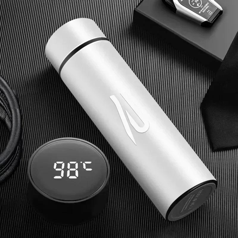 VW Car Vacuum Cup 304 Stainless Steel 500ML Thermos Mug For Volkswagen GTI Polo Golf Arteon Tiguan Touareg CC Amarok ID.3 ID.4 ze9