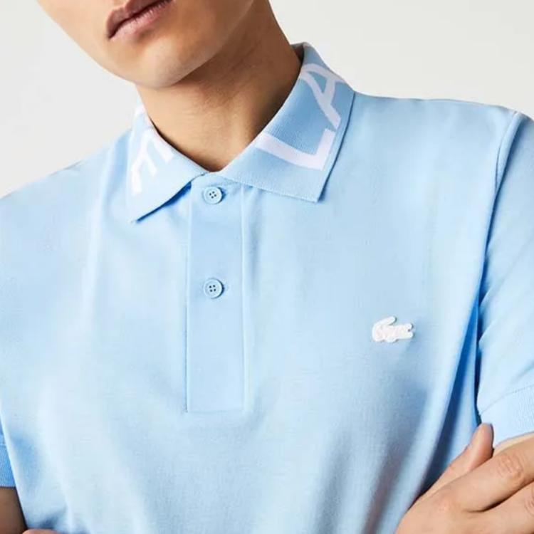 LACOSTE Polo Shirt Men's Sky Blue PH7647-00-HBP