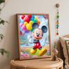 Disney Микки Маус Шары картина маслом по номерам набор для рисования ручная работа DIY домашний декор подарки красочный пейзаж художественная картина холст