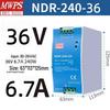 Блок питания для DIN-рейки NDR/EDR - от 75 Вт до 480 Вт, DC 12В, 24В, 36В, 48В