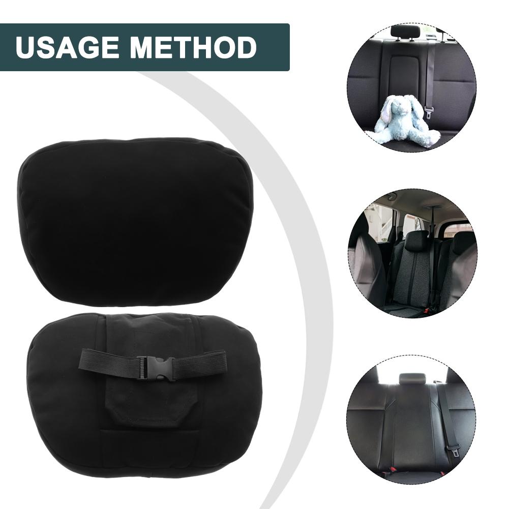 1 Pair Car Headrest Maybach Design S Class Ultra-Soft-Pillow For#
