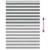 Double Zebra Roller Blind Dark Grey 155x200 cm Fabric Width 150.9 cm Polyester