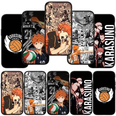 Чехол для телефона для Samsung Galaxy S25 S24 S23 iPhone 16 15 Xiaomi Redmi Note 14 13 12 16E X 8 11 Pro Max OPPO Moto Huawei Аниме Хайкю Сёё Хината Чехол