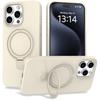 Case for iPhone 17 Air 16 15 Plus 13 12 Pro Max 11 Case with Magnetic Invisible Stand Military Drop Tested, Shockproof Silicone Cover Variety of