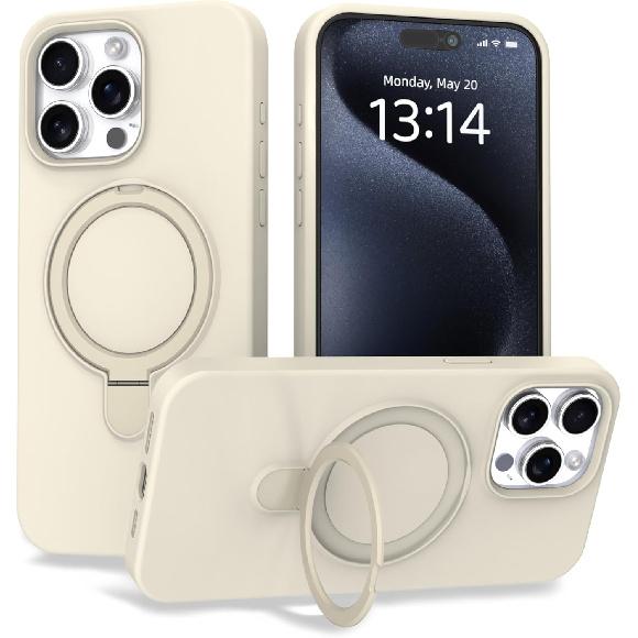 Case for iPhone 17 Air 16 15 Plus 13 12 Pro Max 11 Case with Magnetic Invisible Stand Military Drop Tested, Shockproof Silicone Cover Variety of
