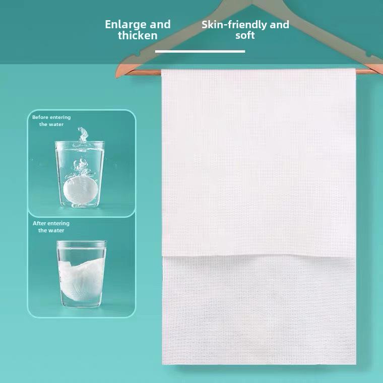 Individually Packaged Soft Compressed Towels for Makeup Removal