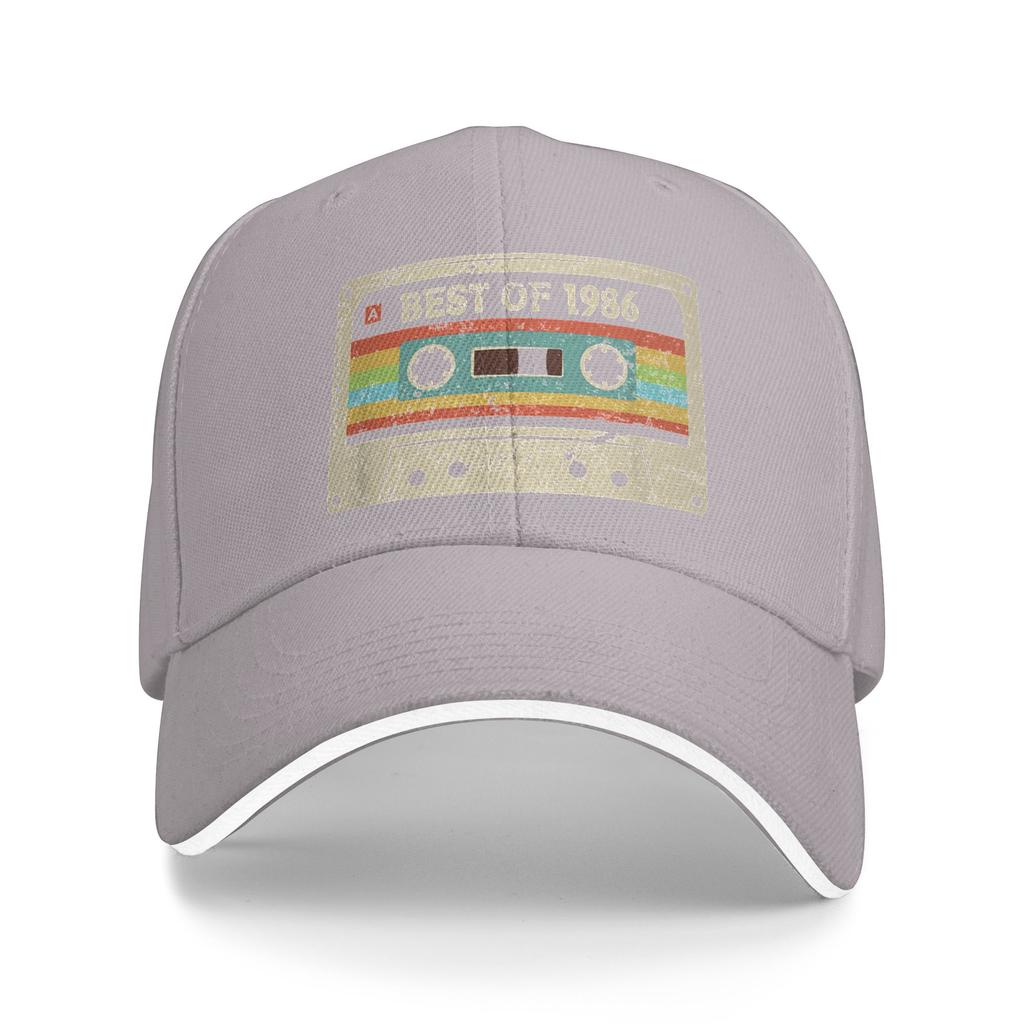 Gorra De Béisbol Casual De Verano La Mejor De 1986 Vintage Para Cumpleaños Número 40 Gorra Trucker Para Hombre Estilo Urban