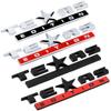 3D ABS Car TEXAS EDITION Logo Decals Emblem Badge Sticker For Jeep Wrangler Compass Grand Cherokee Car Front Back Trunk Styling re1