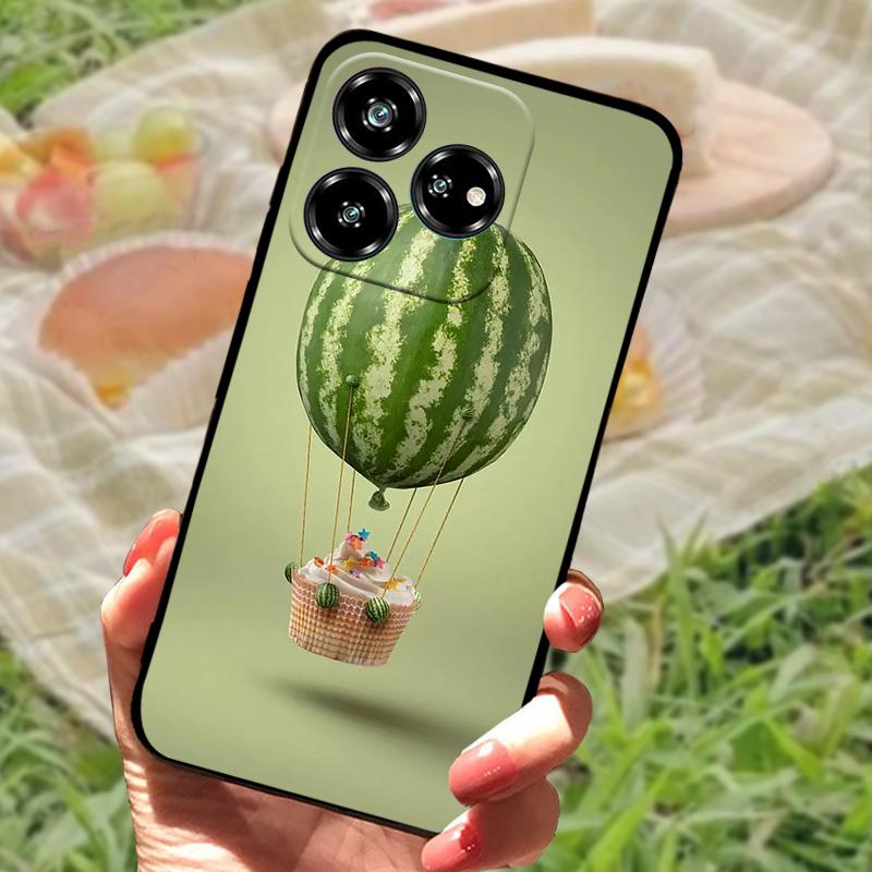 For ZTE Blade V60 Coque Case Nubia V60 Phone Protective Soft Silicone Funda Cover For ZTE Axon 60 4G Z2356 Bumper Fashion Floral