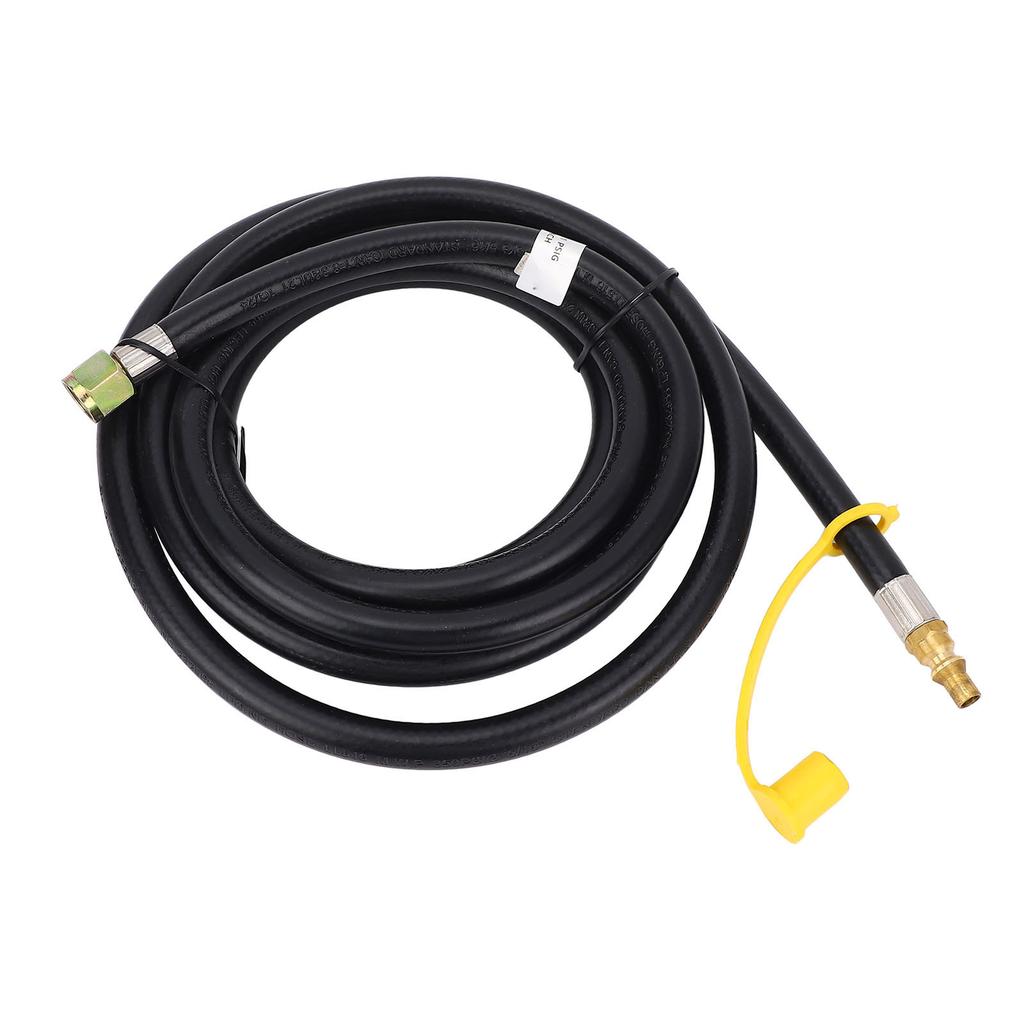 Газовый быстросъемный шланг длиной 12 футов, латунный и ПВХ, шланг-коннектор для гриля RV с угловым адаптером