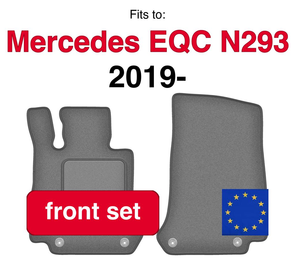 Автомобильные коврики в салон Передние Для Mercedes Eqc N293 Suv (2019-)
