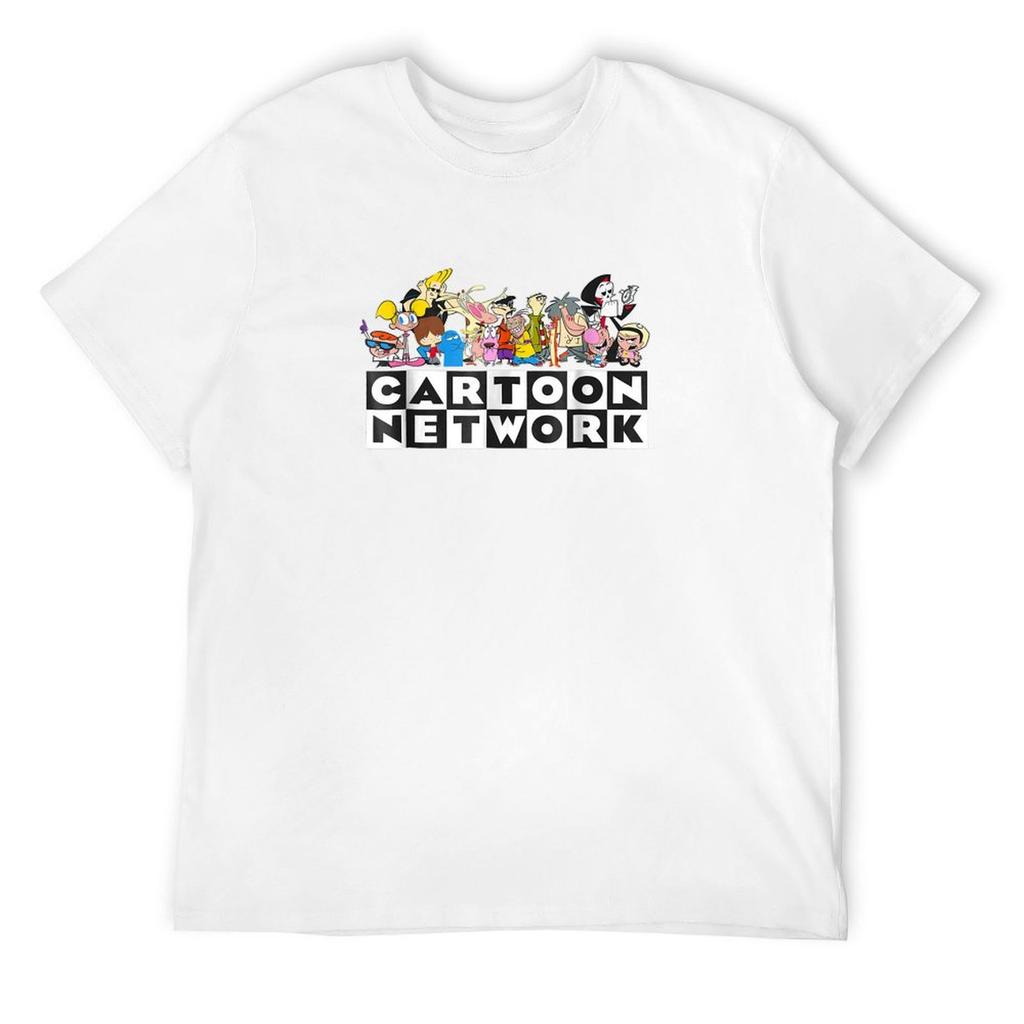 Cartoon Network Classic Character Feature Tshirt Cute Tops Fashion Shirts Summer Tops Blacks Workout Shirts For Men