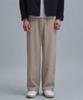 SHIFT.G Wool Blended Semi Wide Slacks Beige