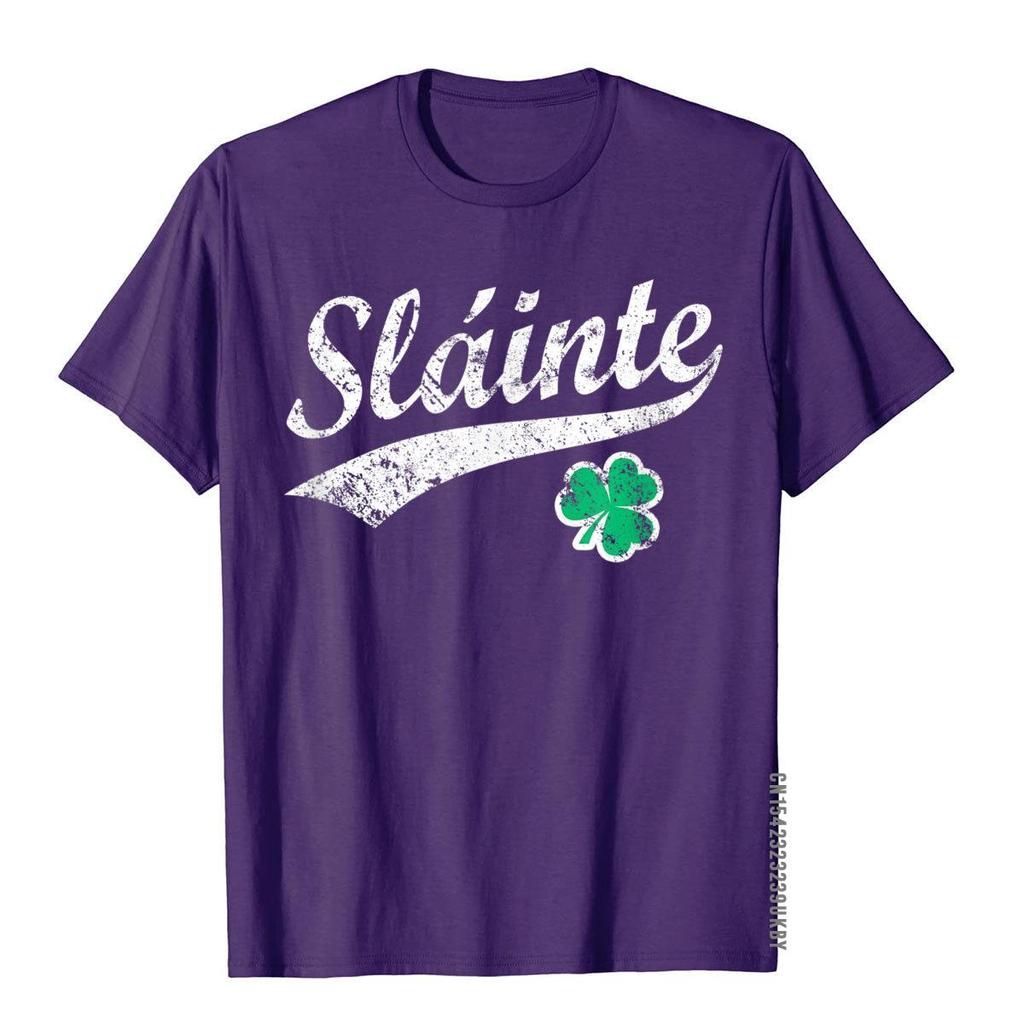 Винтажная команда Slainte Irish St. Футболка на День Святого Патрика Хлопковый топ Футболки для мужчин Фитнес-топы Рубашка Последний японский стиль