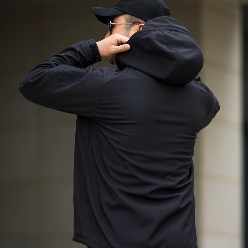 Pave Hawk Lurker Tactical Soft Shell Jacket - Outdoor Cold Weather Style PLY_76