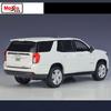 Maisto 1:24 2021 Chevrolet Tahoe SUV Alloy Car Model Diecast Metal Off-road Vehicles Car Model High Simulation Children Toy Gift