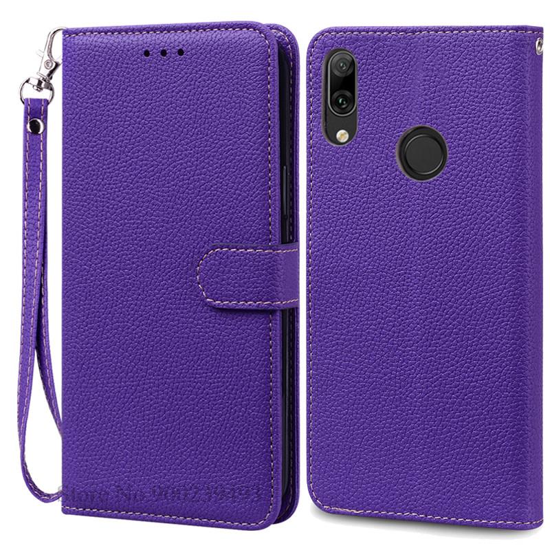 For Huawei Y7 2019 Case DUB-LX1 DUB-LX3 Flip Leather Wallet Case For Coque Huawei Y7 Prime 2019 Case Y 7 2019 Cover Coque Fundas