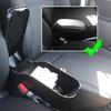 Universal Sliding Armrest Content Box Central Console Black New Container Front Armrest Box