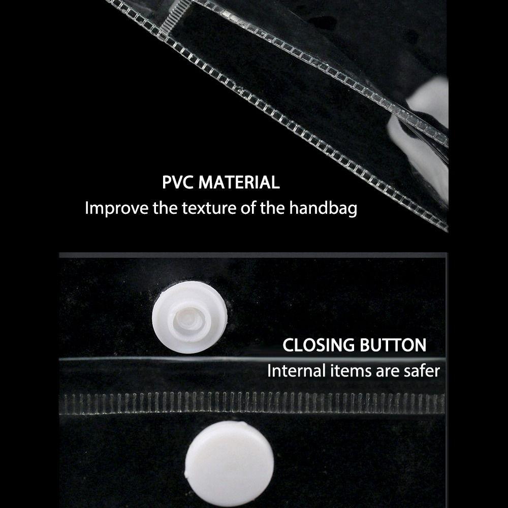 Большая вместительная сумка из ПВХ, прозрачная сумка для конфет, прочная подарочная сумка для желе, вечеринка