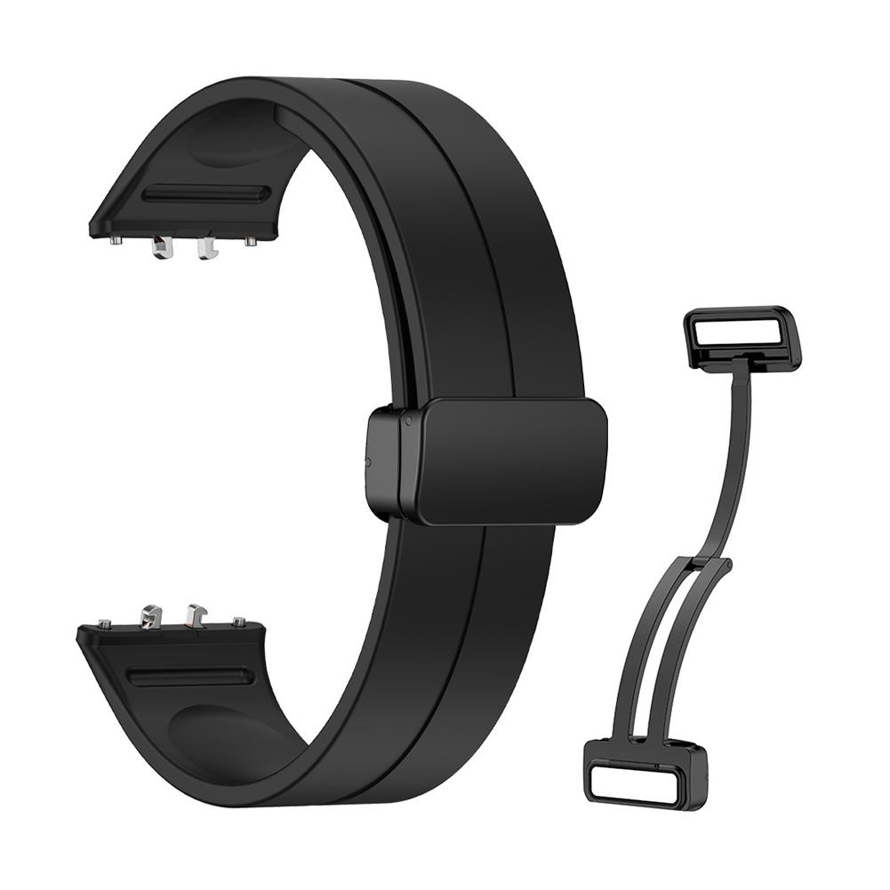 Силиконовый ремешок, мягкий, регулируемый, с магнитной застежкой, сменный, дышащий, для часов Samsung Galaxy Fit 3
