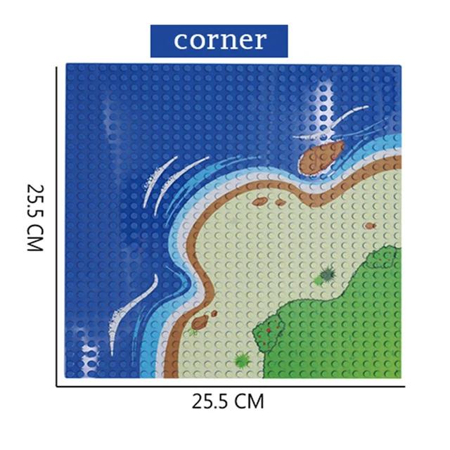 Нетоксичная Классическая Основа 50X50 32X32 16X32 16X16 Точек Строительные Блоки Кирпичи Основы Пластиковая Доска Для Поделок Блок Конструктор Кирпич Игрушка