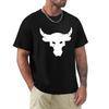 Dwayne Johnson Brahma Bull Tattoo Black T Shirt Cartoon T Shirt Men Unisex New Fashion Tshirt Free Shipping Funny Tops