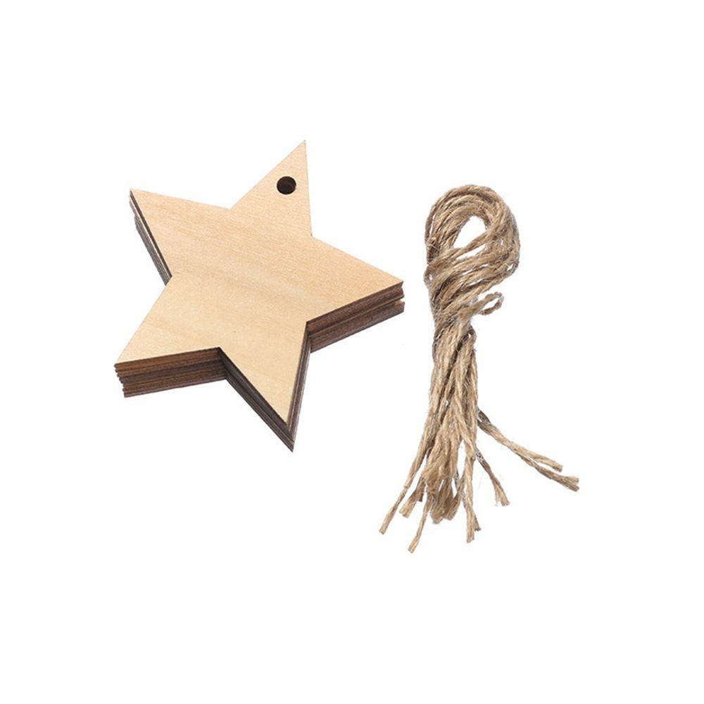 Christmas Tree Ornaments Christmas Decorations Christmas Tree Pendant Wooden Tags Wooden Slices