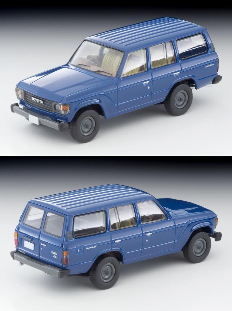 TOMYTEC Tomica Limited Vintage Neo Toyota Land Cruiser 60 Standard Blue Готовый продукт 330875 1/64 LV-N279d