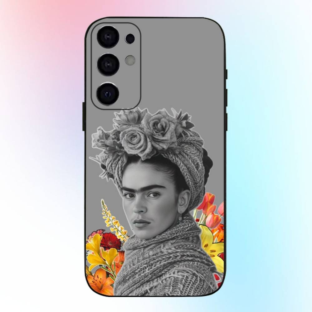 A-Art F-Frida K-Kahlo Phone Case For Samsung S25,S24,S21,S22,S23,S30,Ultra,S20,Plus,Fe,Lite,Note,10,9,5G Black Cover
