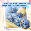 TOP TOY Disney Серия "Мини Пушистый Стич" [3 шт.] Блайнд Бокс Мягкая Виниловая Фигурка Гачапон Игрушка Подарок Подарок на День Рождения Стич Рождественский Подарок