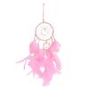 Dream Catcher Wall Hanging Dreamcatcher Pendant for Living Room Bedroom Dormitory WeddingPink