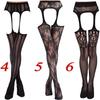 18 видов стилей, сетчатые колготки, черные кружевные чулки, женские ажурные вышивки, прозрачные бедра, высокие колготки, носки, леггинсы для женщин, девочек