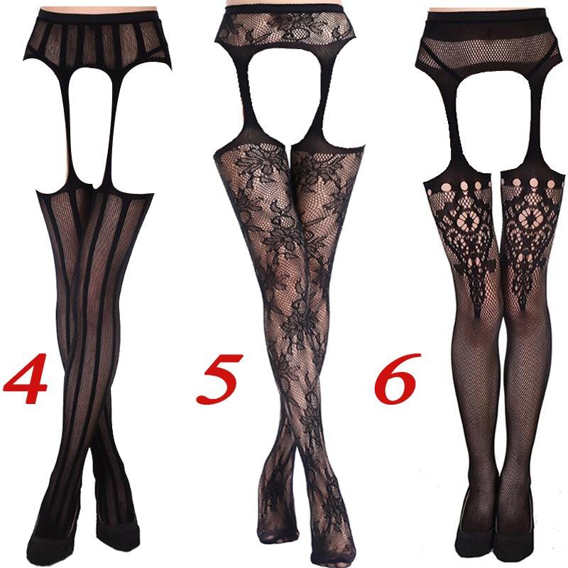 18 видов стилей, сетчатые колготки, черные кружевные чулки, женские ажурные вышивки, прозрачные бедра, высокие колготки, носки, леггинсы для женщин, девочек