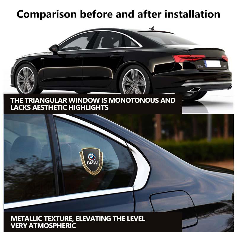 3D Auto Stickers Metal Logo Emblem Sticker Decal Car Styling For BMW M M2 M3 M4 M5 M6 E46 E90 E60 F30 E39 X1 X3 X4 X5