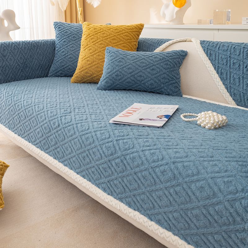 Нескользящий чехол для дивана, утепленный мягкий плюшевый чехол для дивана-полотенца, чехол для подушки для гостиной, чехлы для дивана, чехлы для диванов