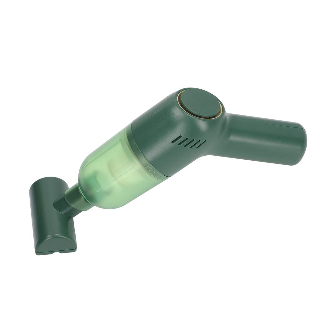 Cordless Vacuum Cleaner Handheld Car Vacuum Cleaner Multipurpose Cleaning for Home Hair Green