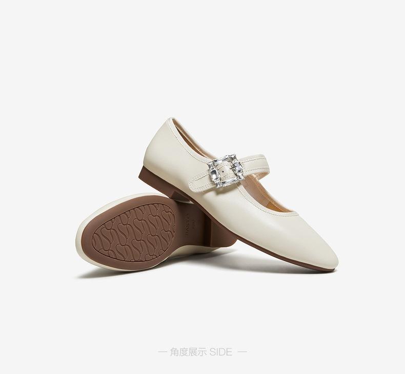 Best Picture 26 Autumn Mary Jane Shoes Fashion Trend Retro Shallow Mouth Women's Single Shoes C3639CQ6