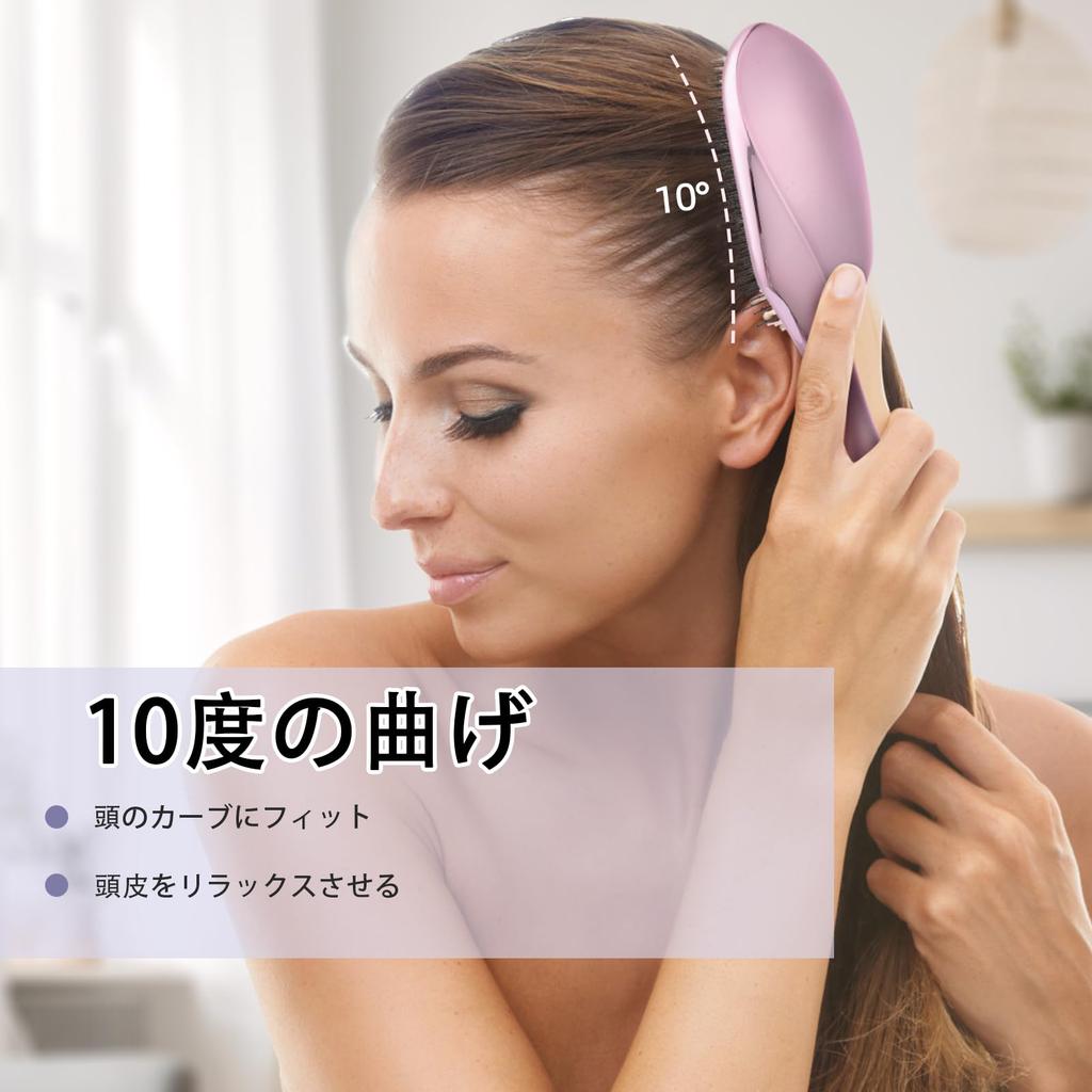 BESTOOL Hair Wet Brush for Smooth Scalp Comb for Gift Brush, Comb, Women, Hair, Brush, Blow-Dry Men, Detangles, Shine, Anti-Static, Wet/Dry Use,